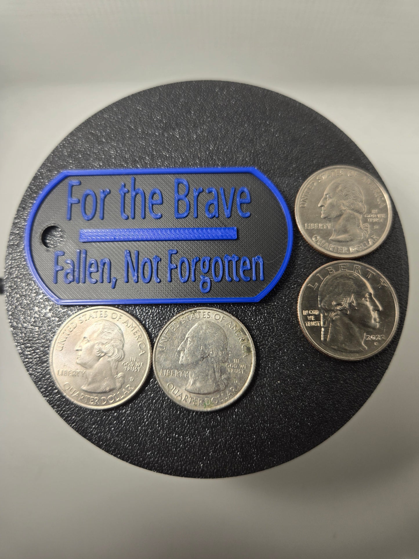 3D Printed Dog Tag – Pride & Police Variants Available | Customizable, Durable, and Bold