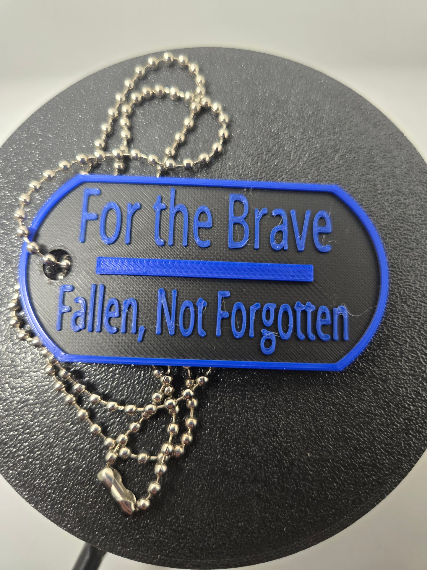 3D Printed Dog Tag – Pride & Police Variants Available | Customizable, Durable, and Bold