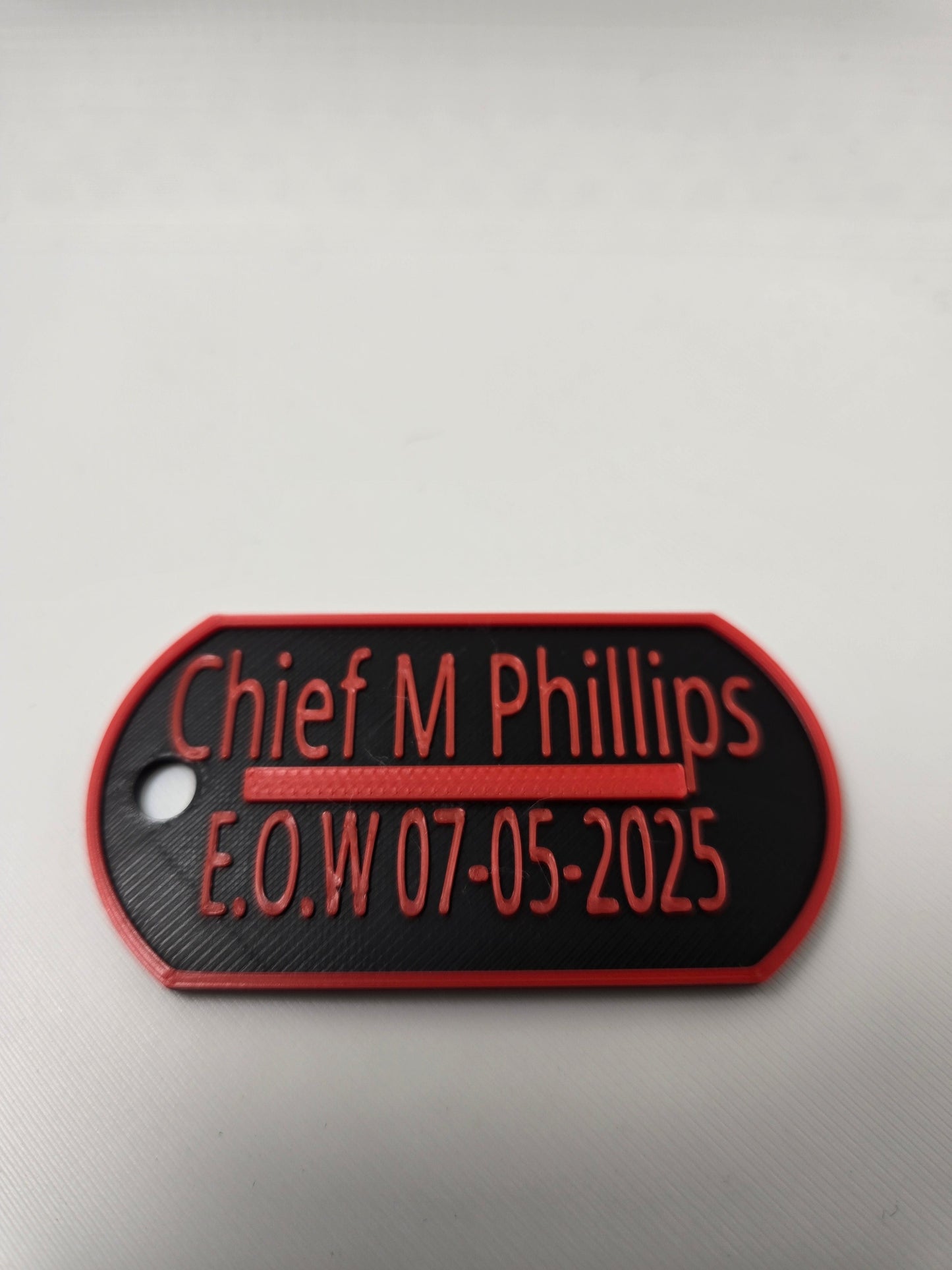 3D Printed Dog Tag – Pride & Police Variants Available | Customizable, Durable, and Bold